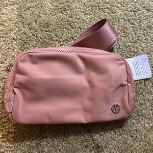 NWT Lululemon PINK everywhere belt bag